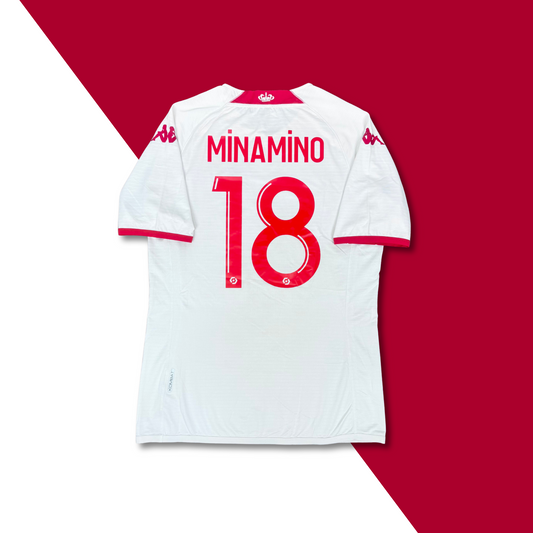 2022/23 AS Monaco Home Shirt - Minamino - L