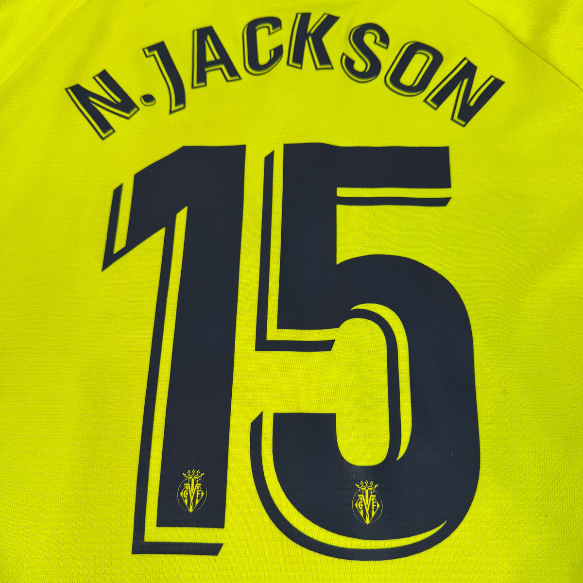 2021/22 Villareal Home Shirt - Nicolas Jackson - M