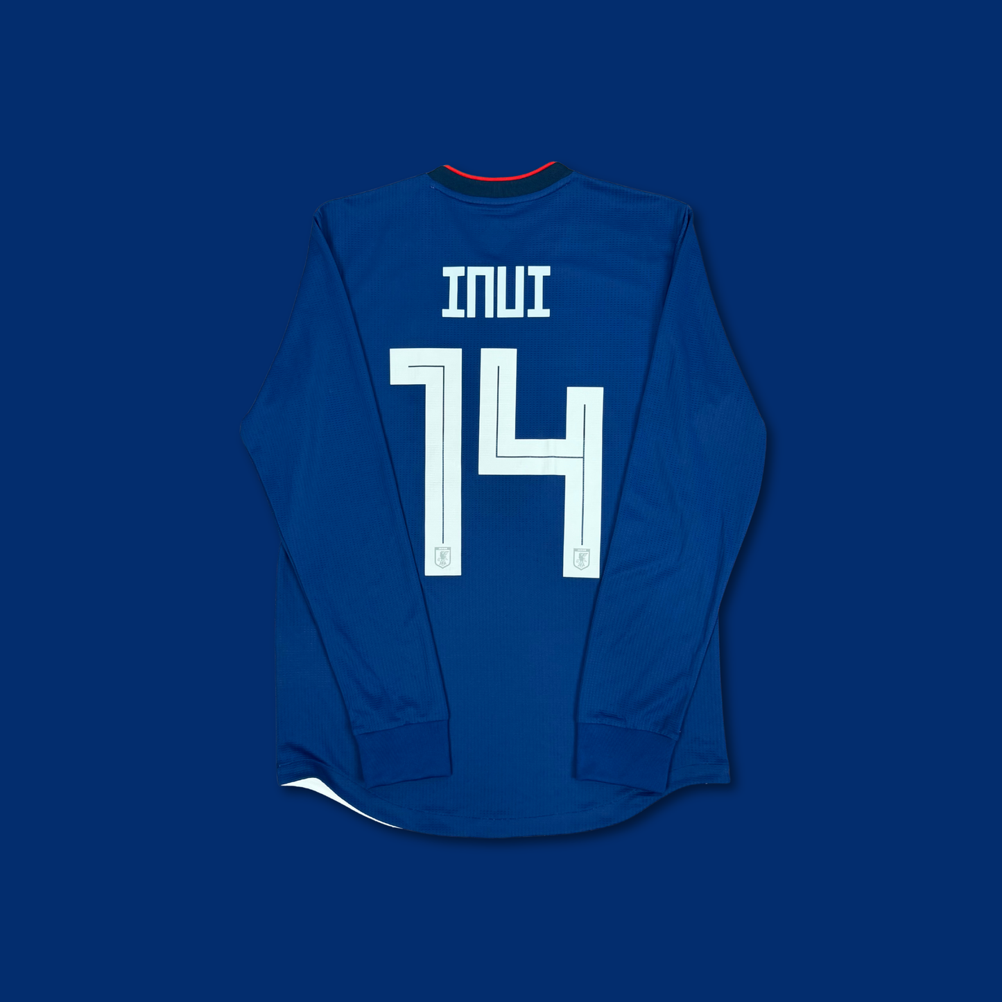 2018/19 Japan Home Longsleeve Shirt - Player Issue - Inui - M