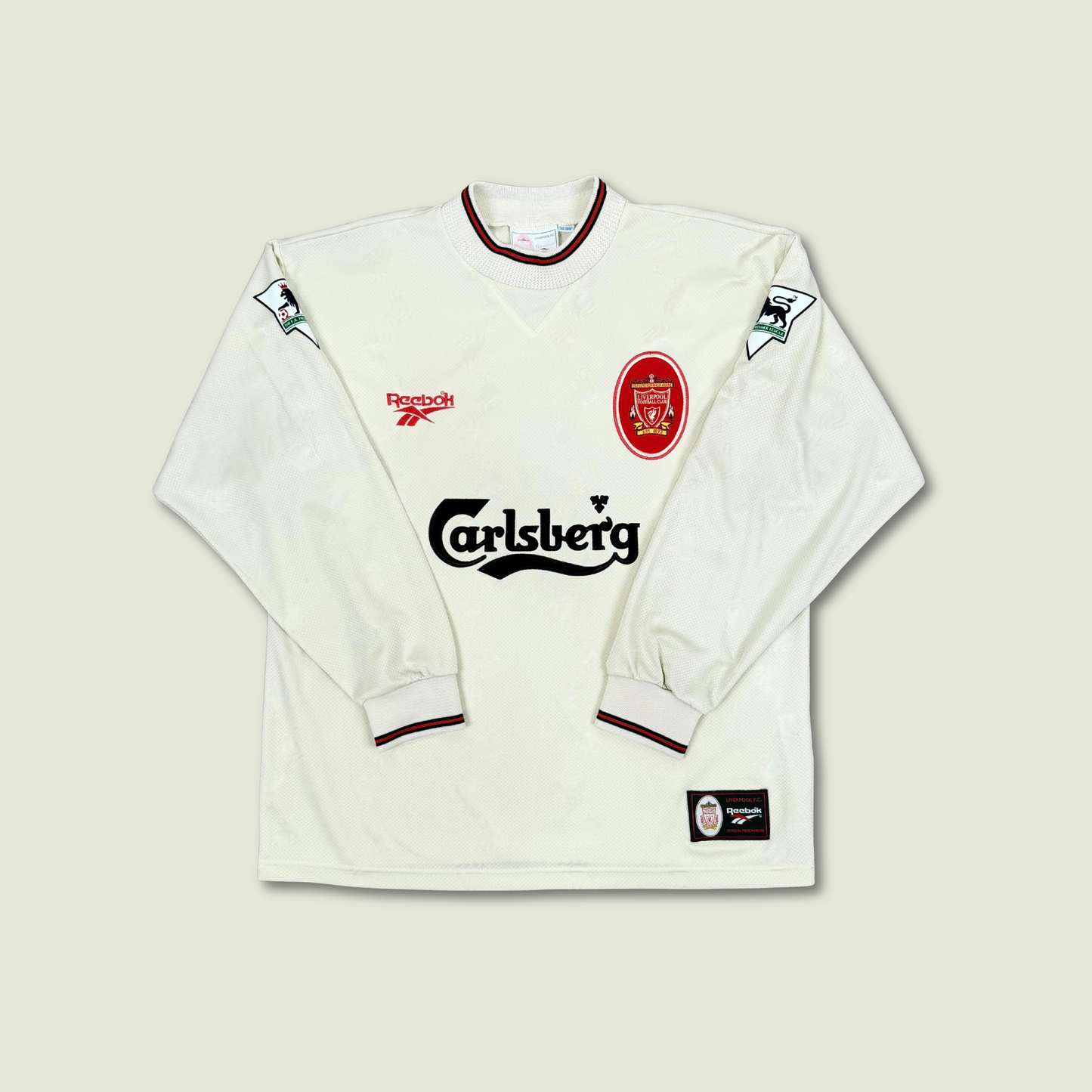 1996/97 Liverpool Away Longsleeve Shirt - McManaman - M