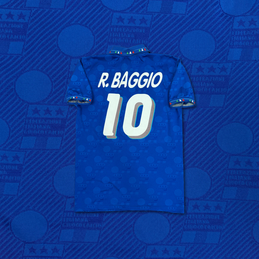 1994/95 Italy Home Shirt - Baggio - L