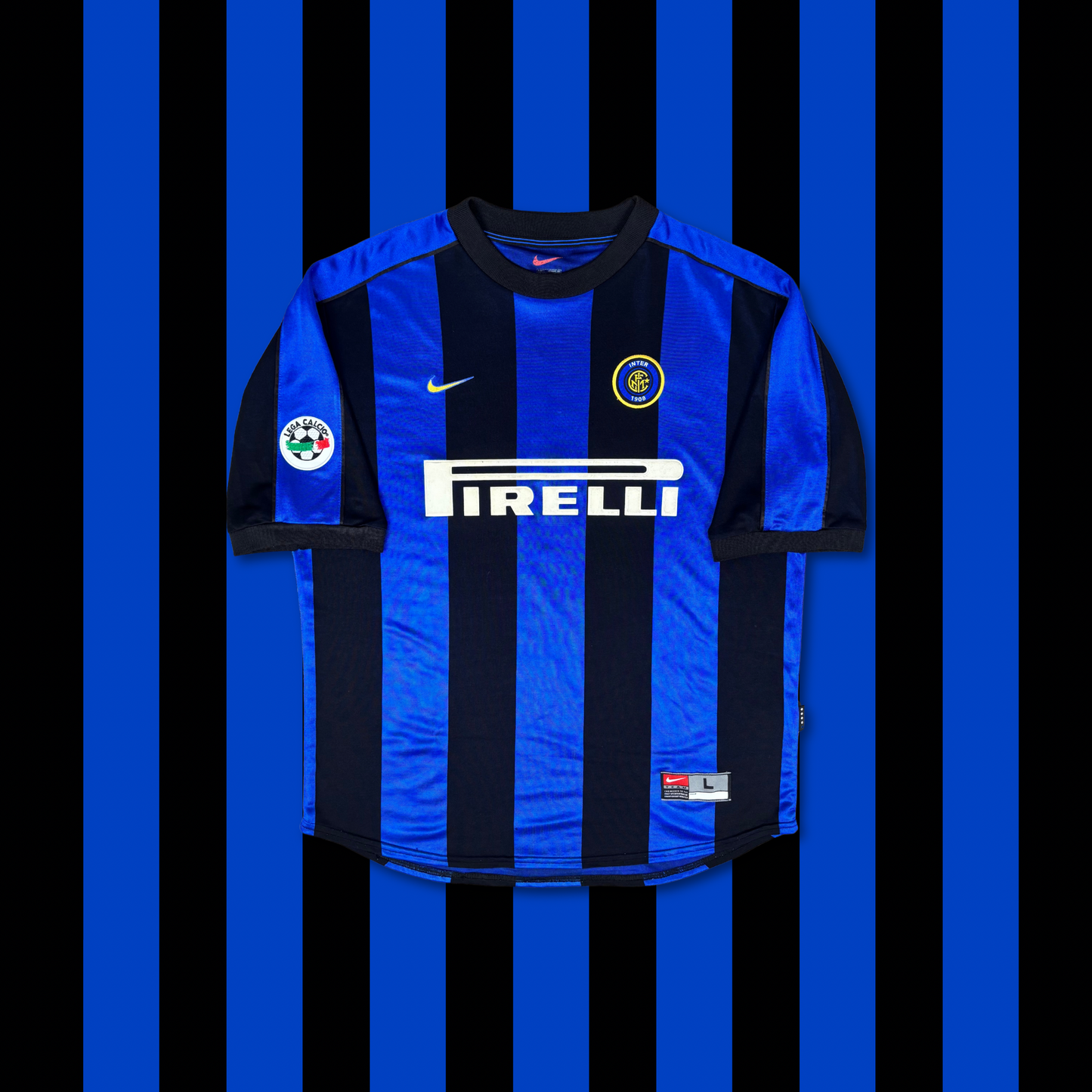 1999/00 Inter Milan Home - Ronaldo - L