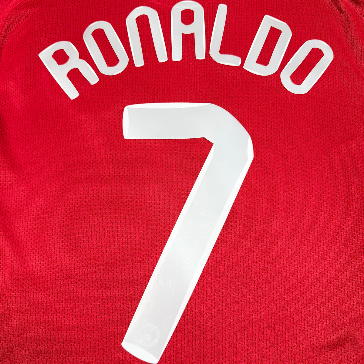 2007/08 Manchester United Home Shirt - Cristiano Ronaldo - M