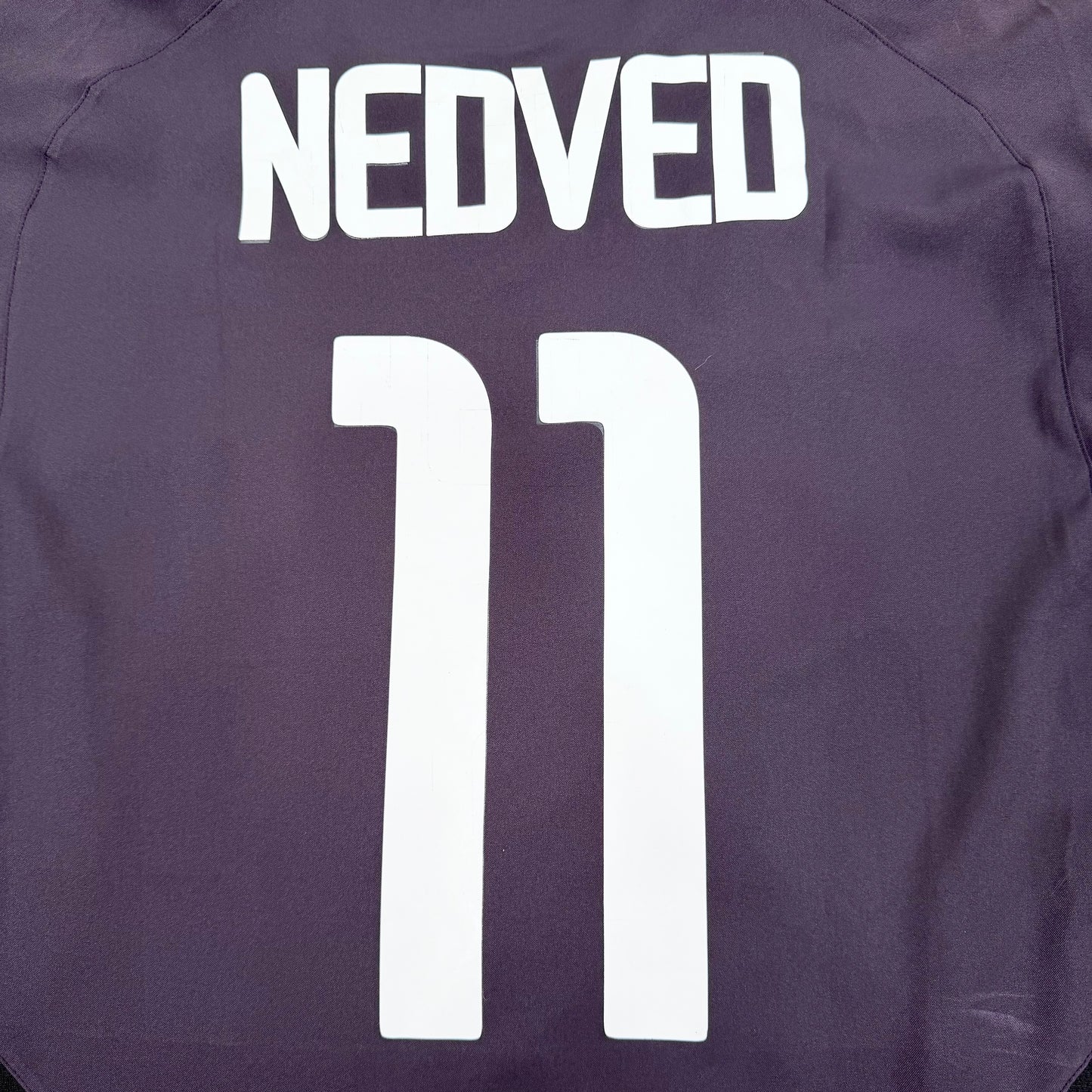 2003/04 Juventus Third Longsleeve Shirt - Nedved - M