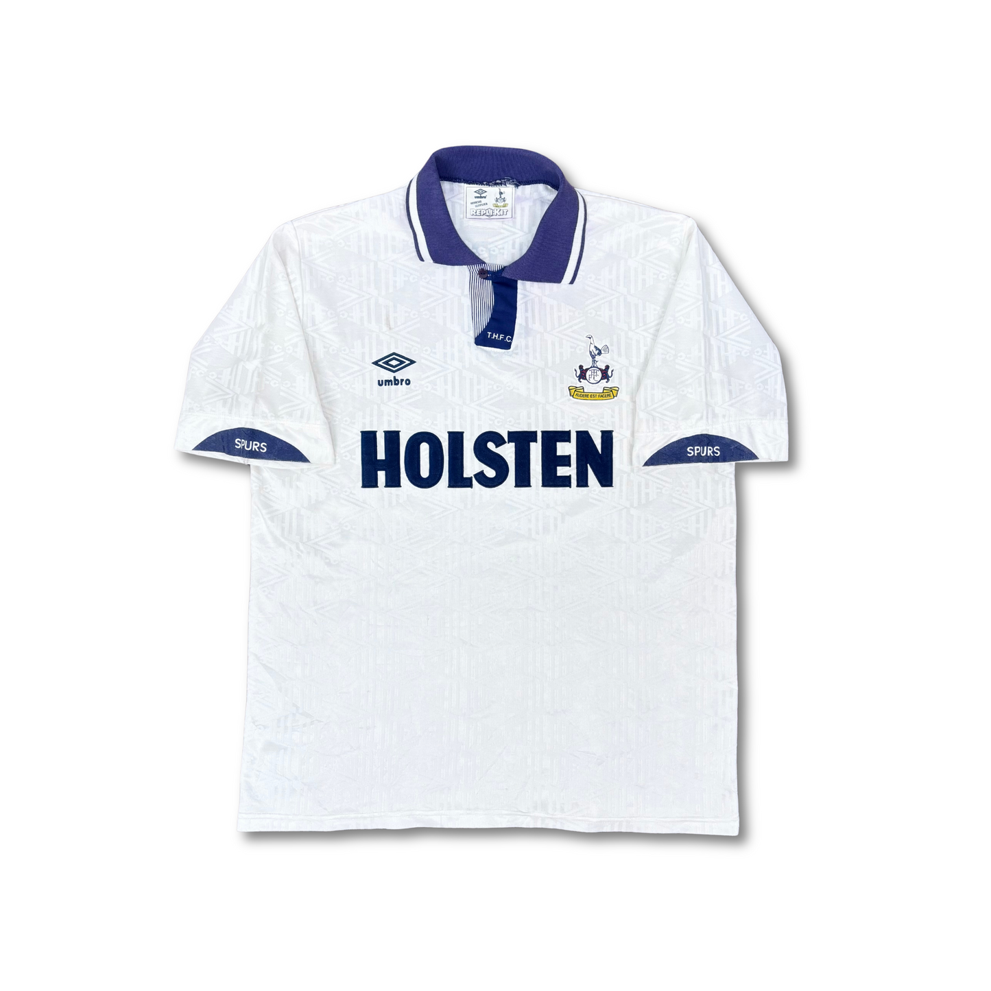 1993/94 Tottenham Hotspurs Home Shirt - Gascoigne - L