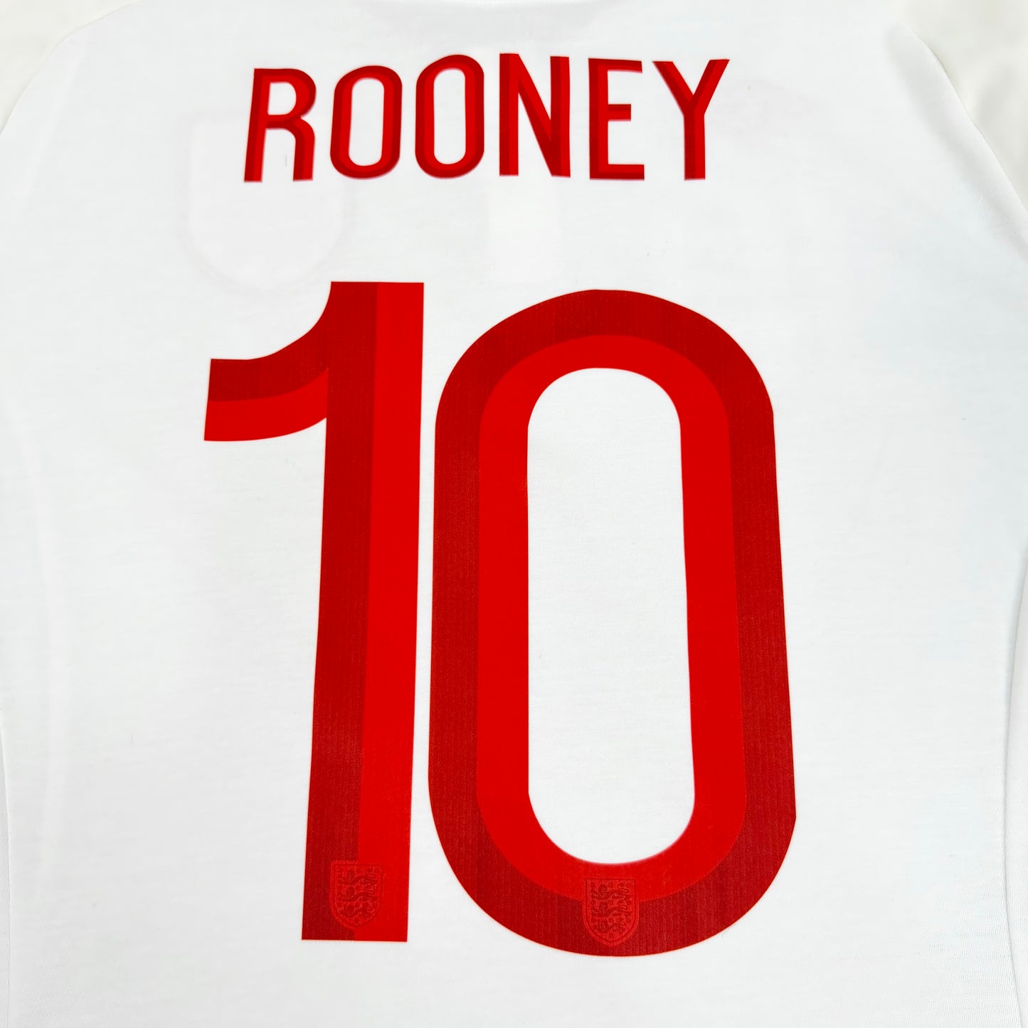 2012/13 England Home Shirt - Rooney - L