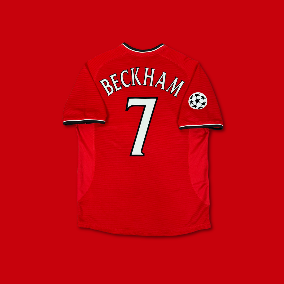 2000/01 Manchester United Home Shirt - Beckham - L