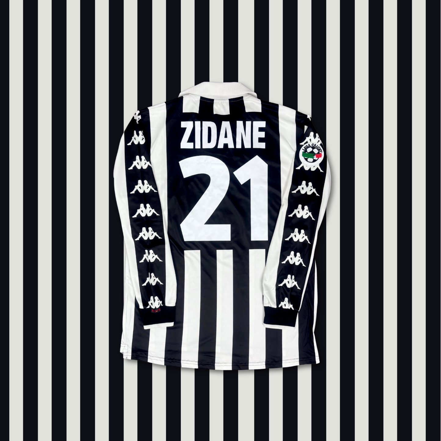 1999/00 Juventus Home Longsleeve Shirt - Zidane - L