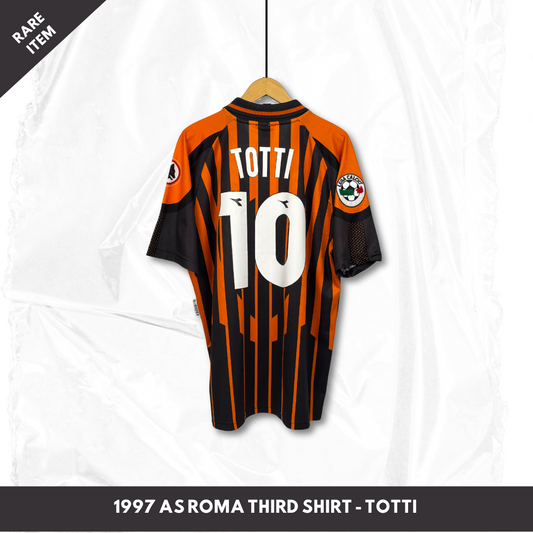 1997/98 AS Roma Third Shirt - Totti