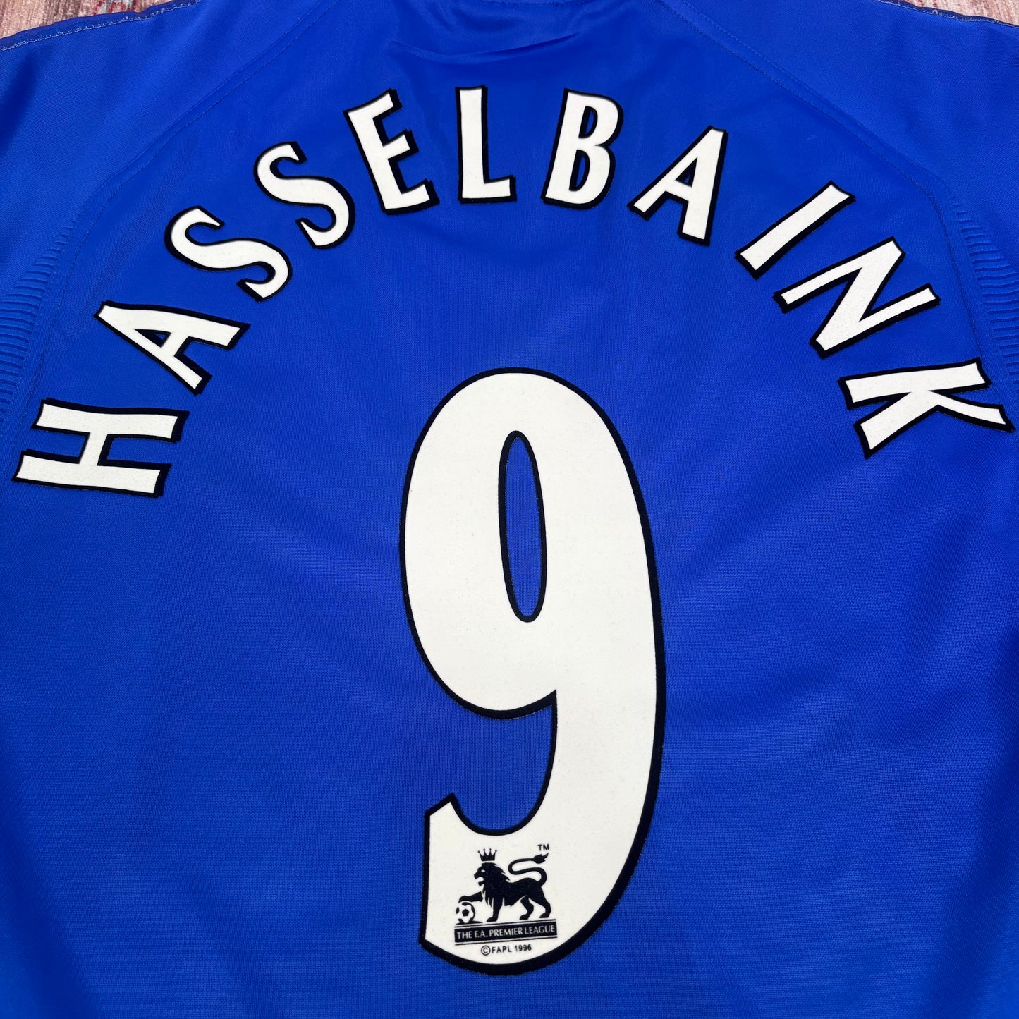 1999/00 Chelsea Home Longsleeve Shirt - Hasselbaink - L