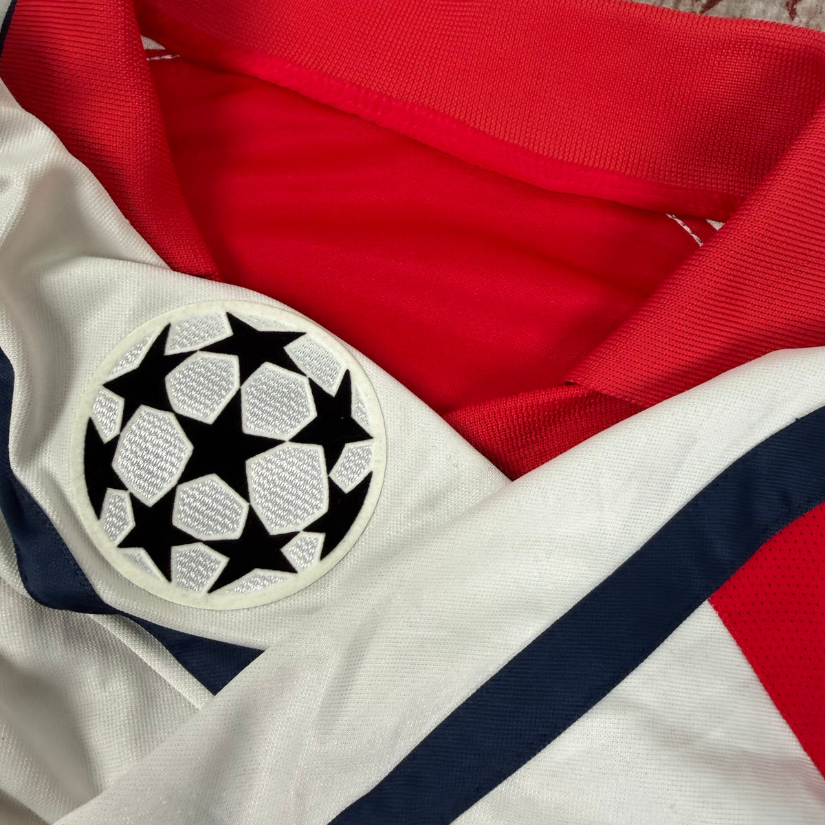 2000/01 Arsenal Home Longsleeve Shirt - Pires - XL