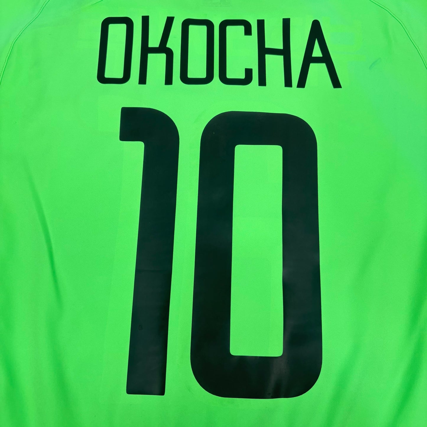 2002/03 Nigeria Home Shirt - Okocha - M