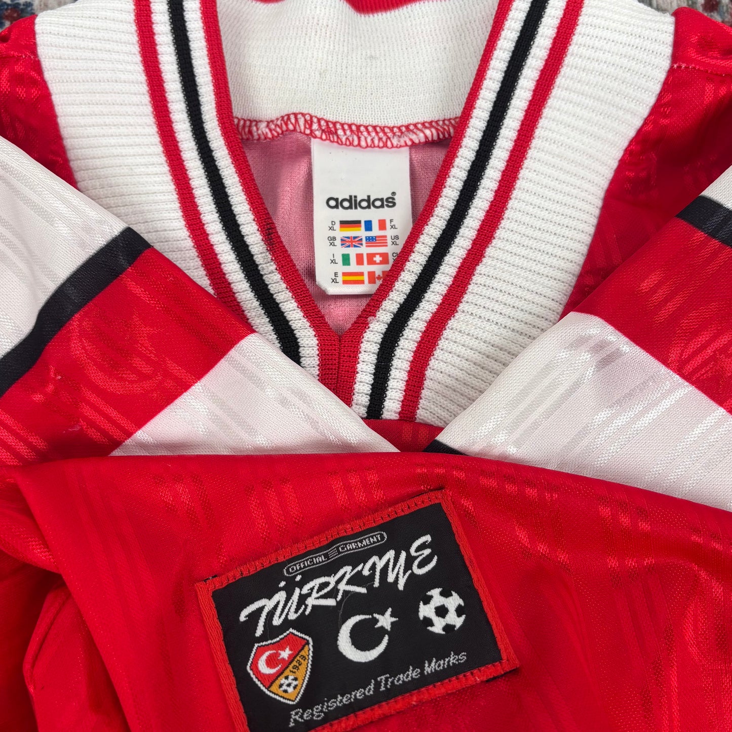 1996/97 Turkey Home Shirt - Alpay - XL