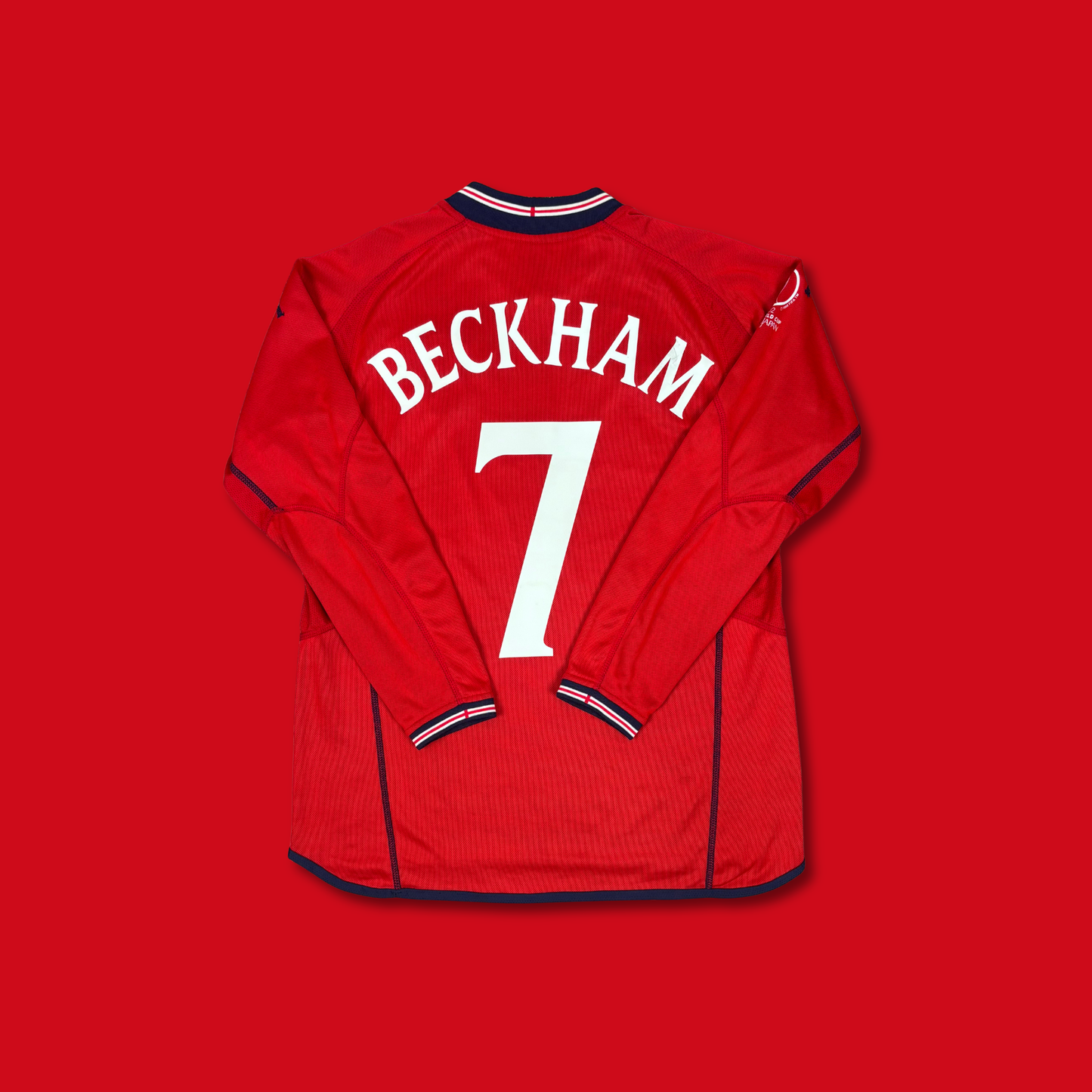 2002/03 England Away Shirt - Beckham - M