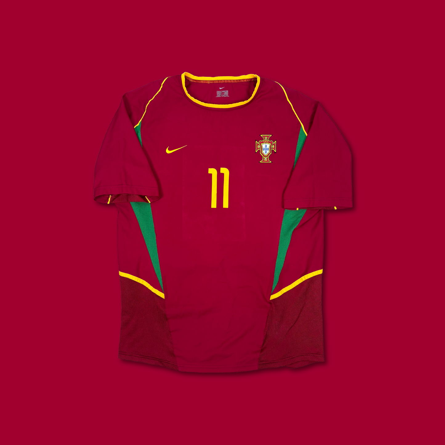 2002/03 Portugal Home Shirt - Cristiano Ronaldo - M