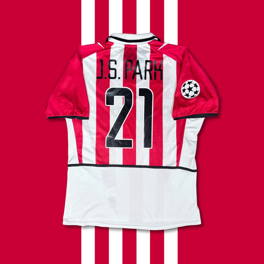 2002/03 PSV Eindhoven Home Shirt - Ji Sung Park - L
