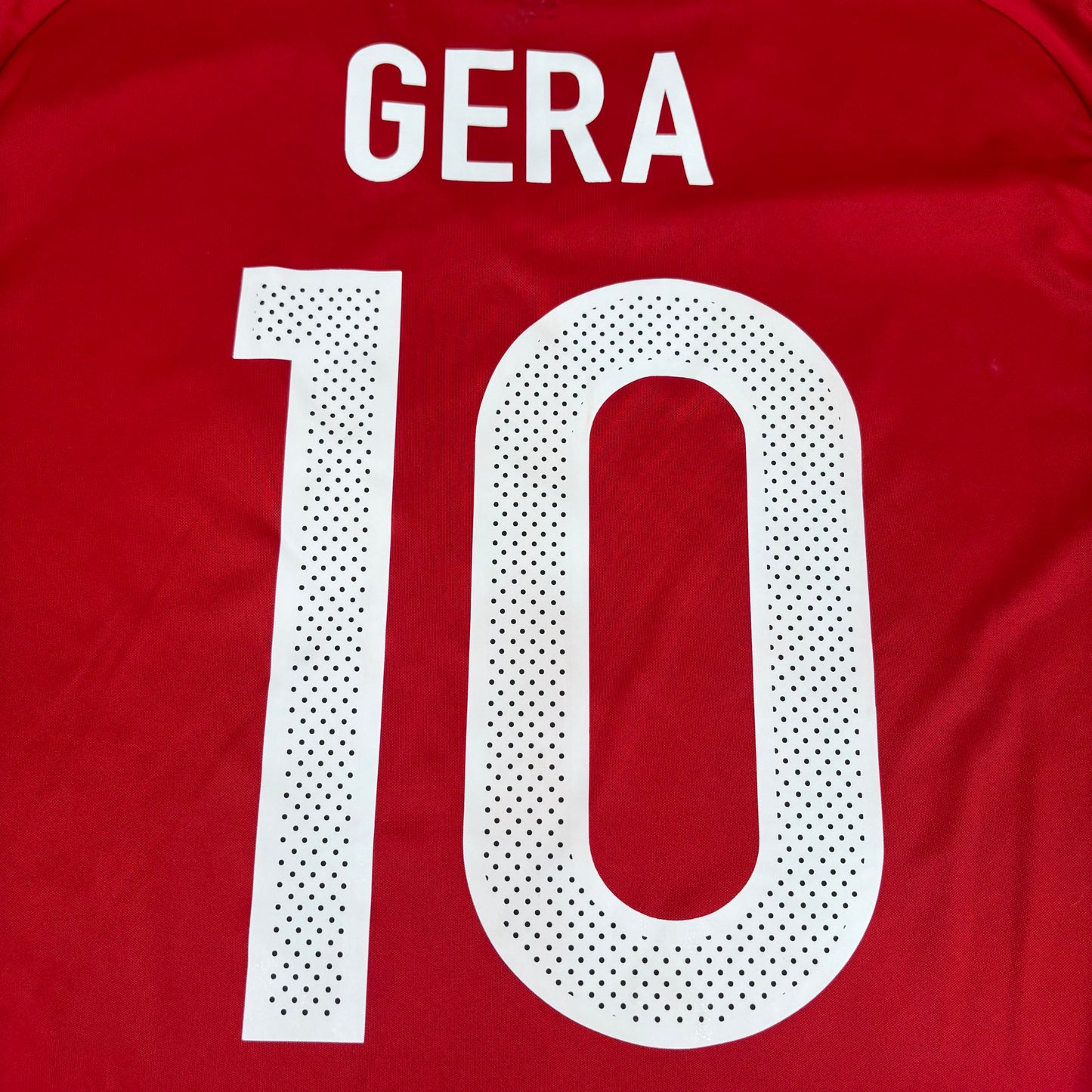 2016/17 Hungary Home Shirt - Gera - XL