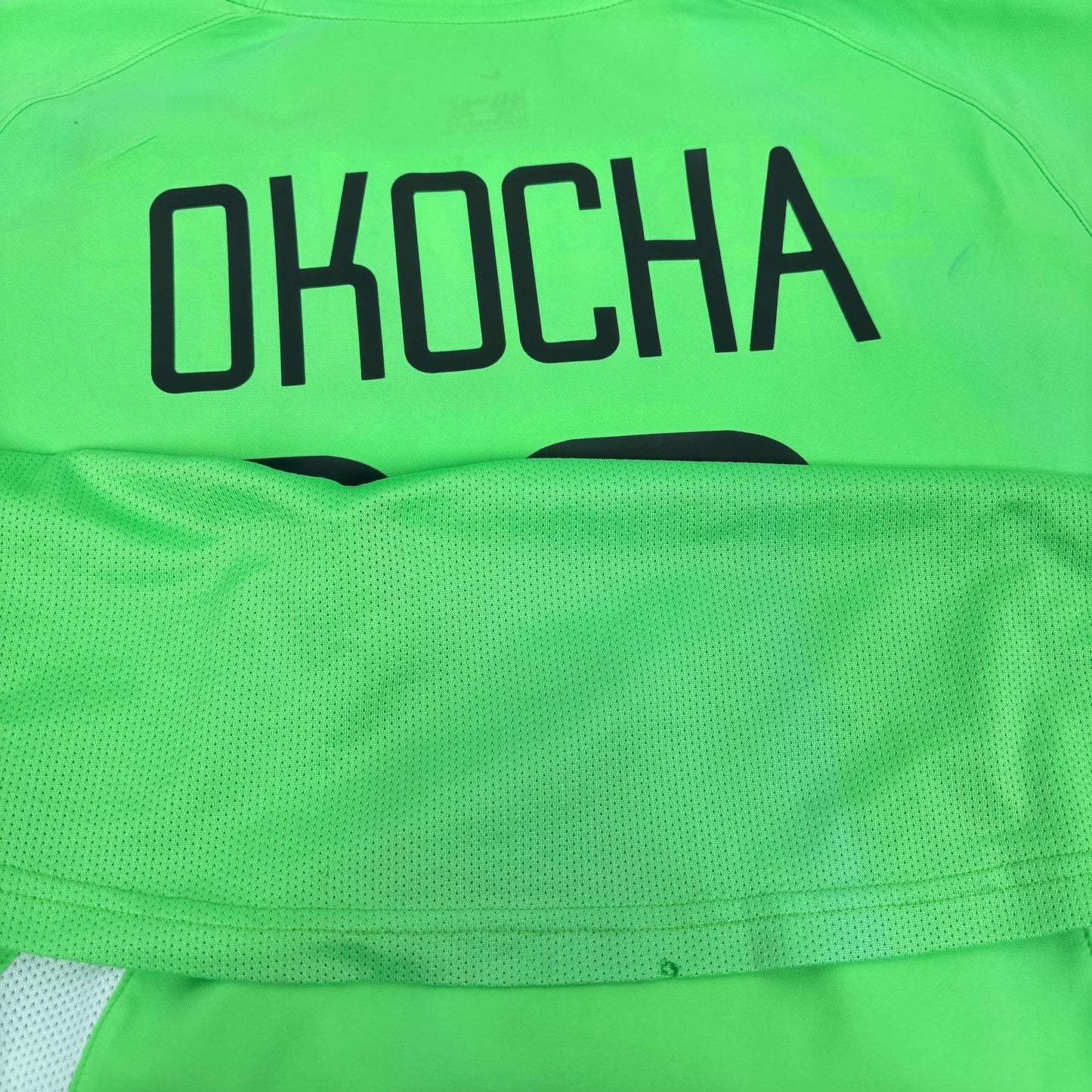 2002/03 Nigeria Home Shirt - Okocha - M