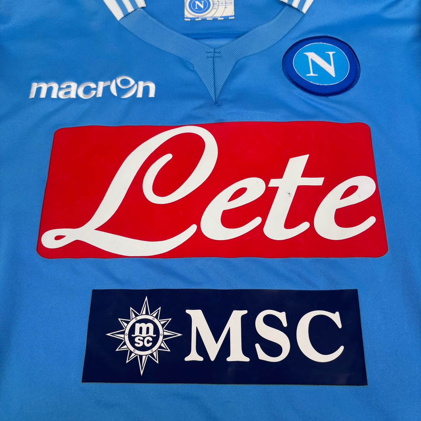 2012/13 SSC Napoli Home Shirt - Higuaín - L