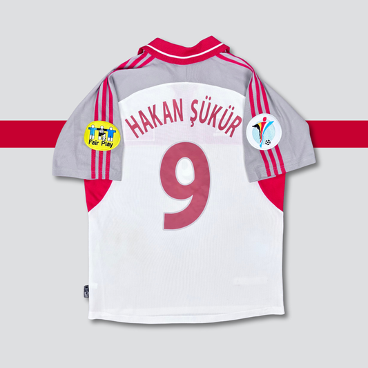 2000/01 Turkey Away Shirt - Hakan Sukur - M