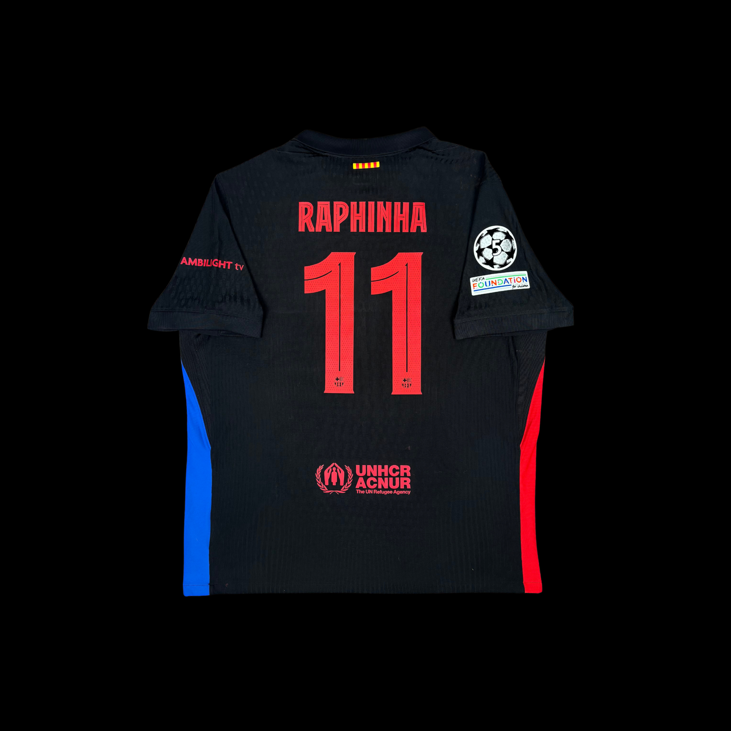 2024/25 Barcelona Away Shirt - Player Issue - Raphinha - XXL