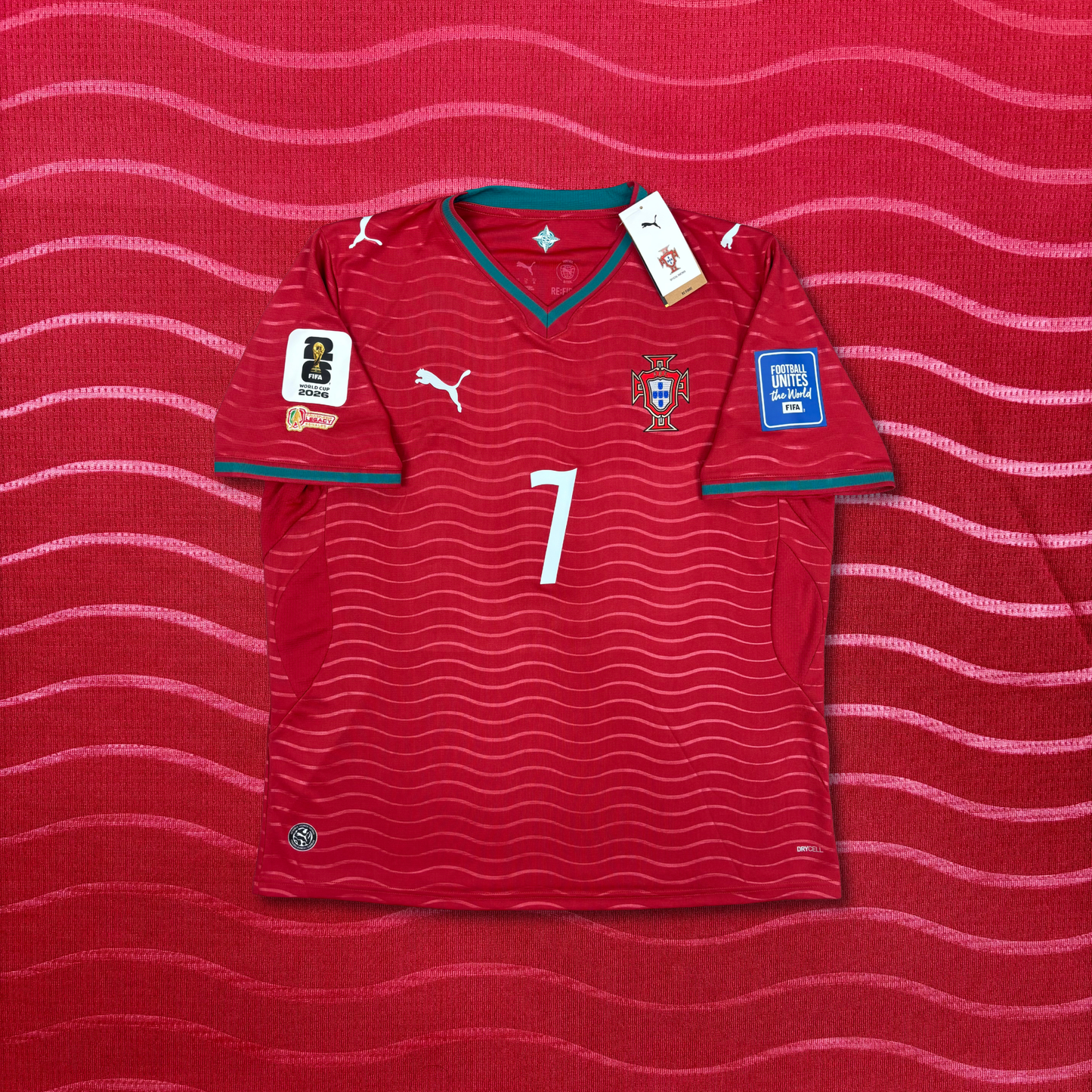 2026/27 Portugal Home Shirt - Cristiano Ronaldo - New with Tag - L