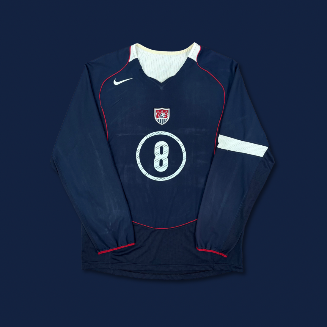 2004/05 USA Away Longsleeve Shirt - Dempsey - L
