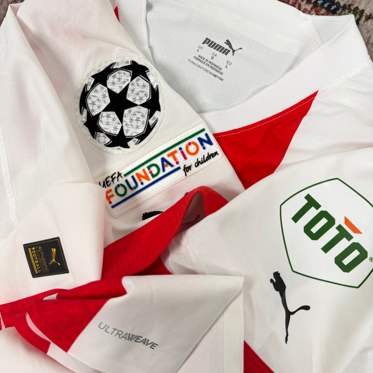 2025/26 PSV Eindhoven Home Shirt - Player Issue - Saibari - L