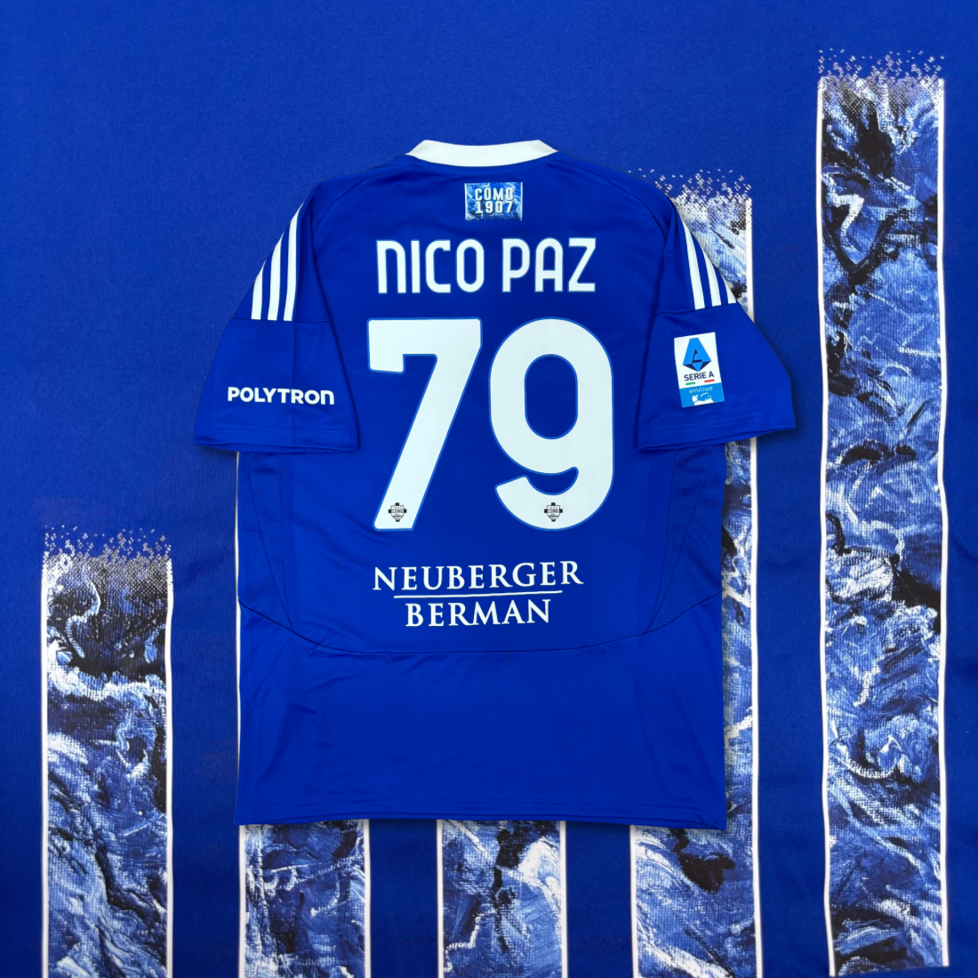 2024/25 FC Como Home Shirt - Nico Paz - XL - New with Tag