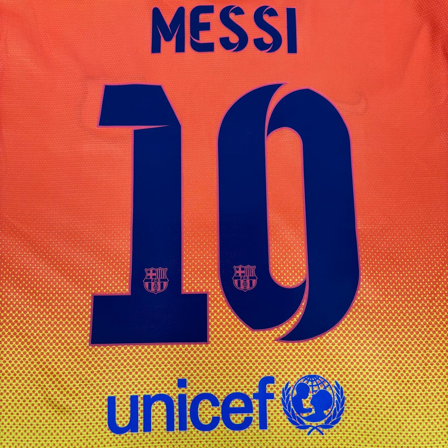 2012/13 Barcelona Away Shirt - Messi - XL