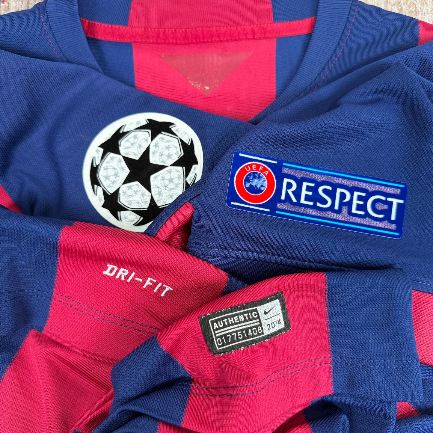2014/15 Barcelona Home Shirt - Messi - L