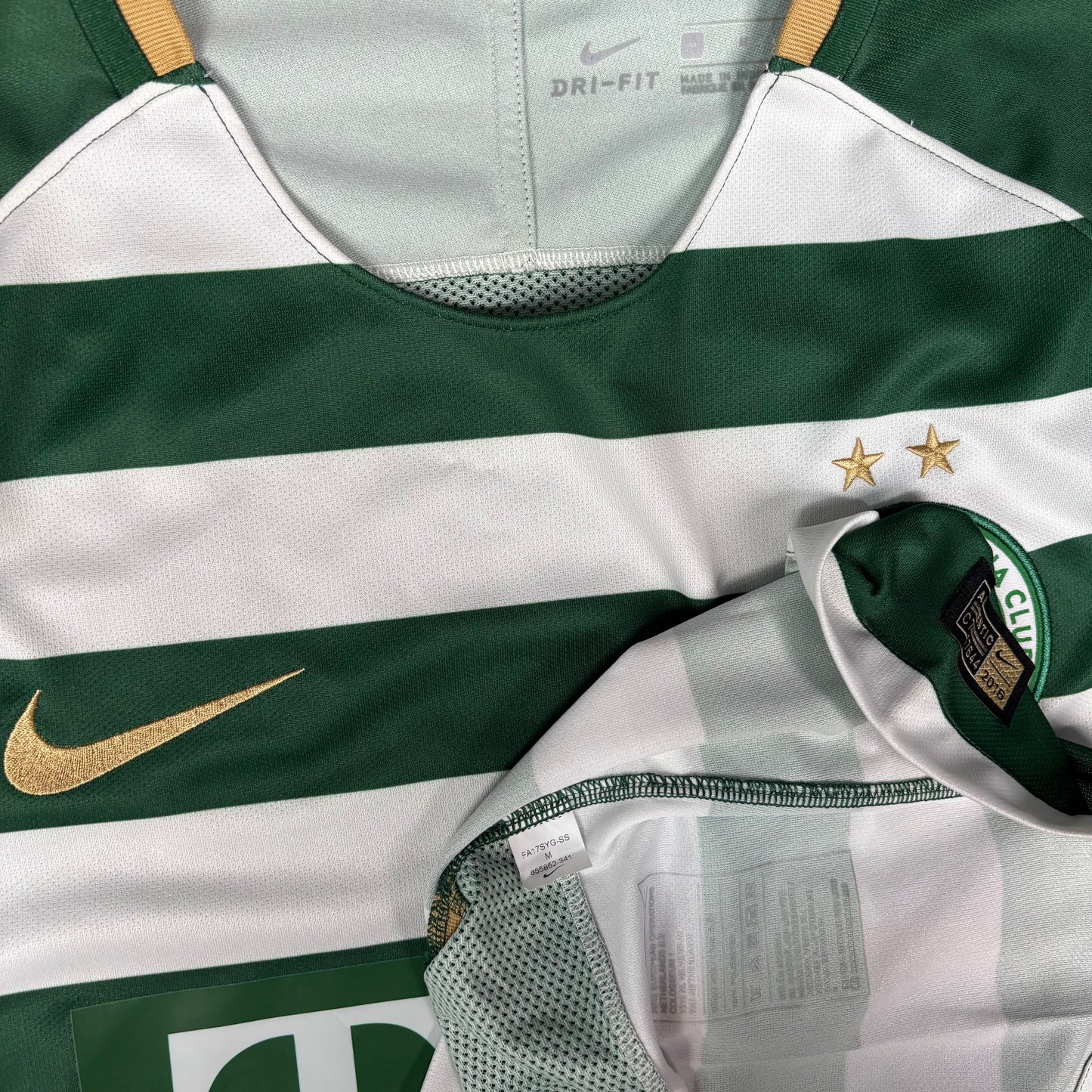2016/17 Ferencvaros Home Shirt - Player Issue - Leandro - M