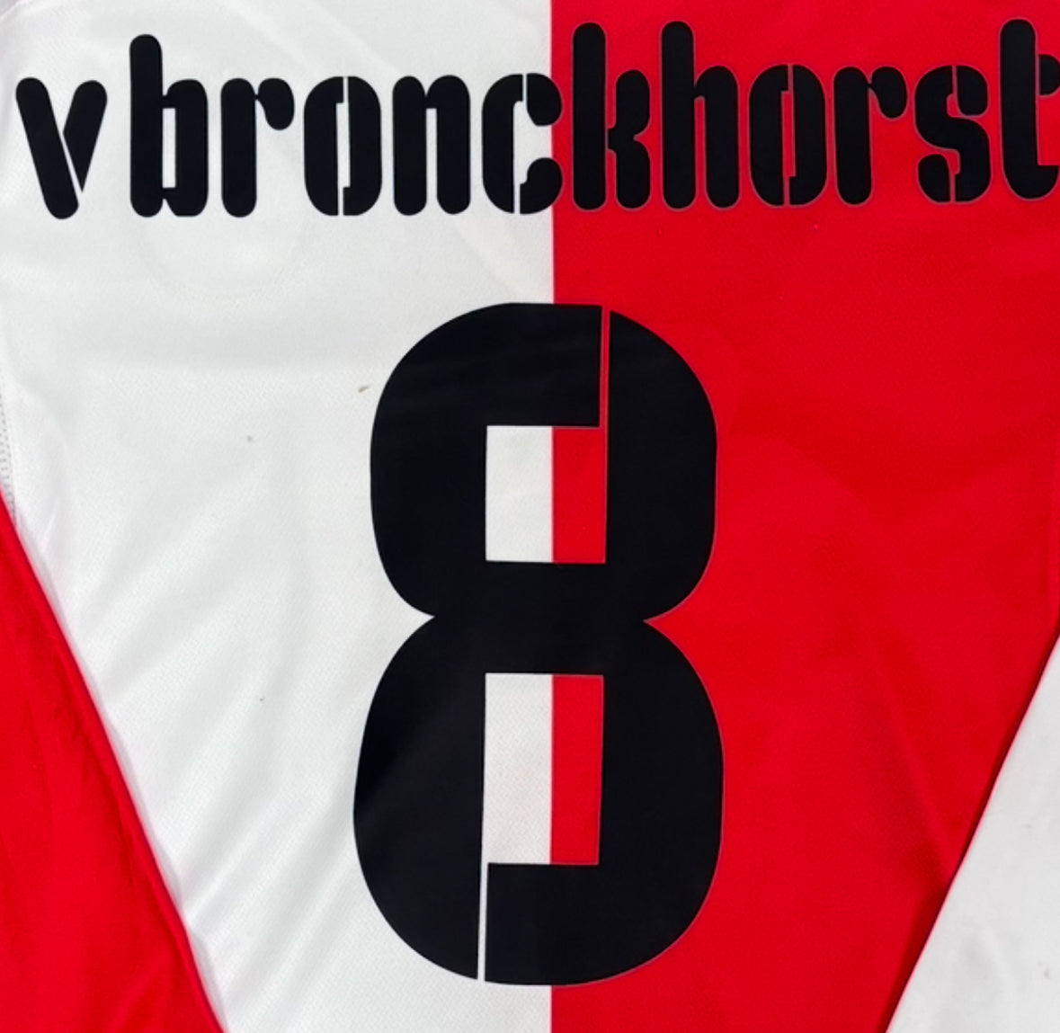 2009/10 Feyenoord Home Shirt - van Bronckhorst - M