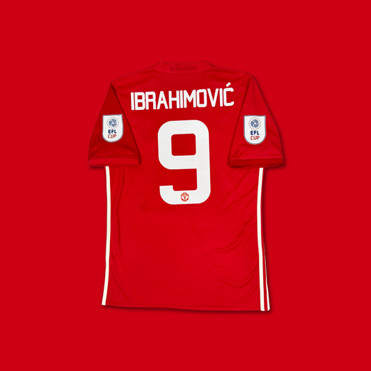 2016/17 Manchester United Home Shirt - Ibrahimovic - M