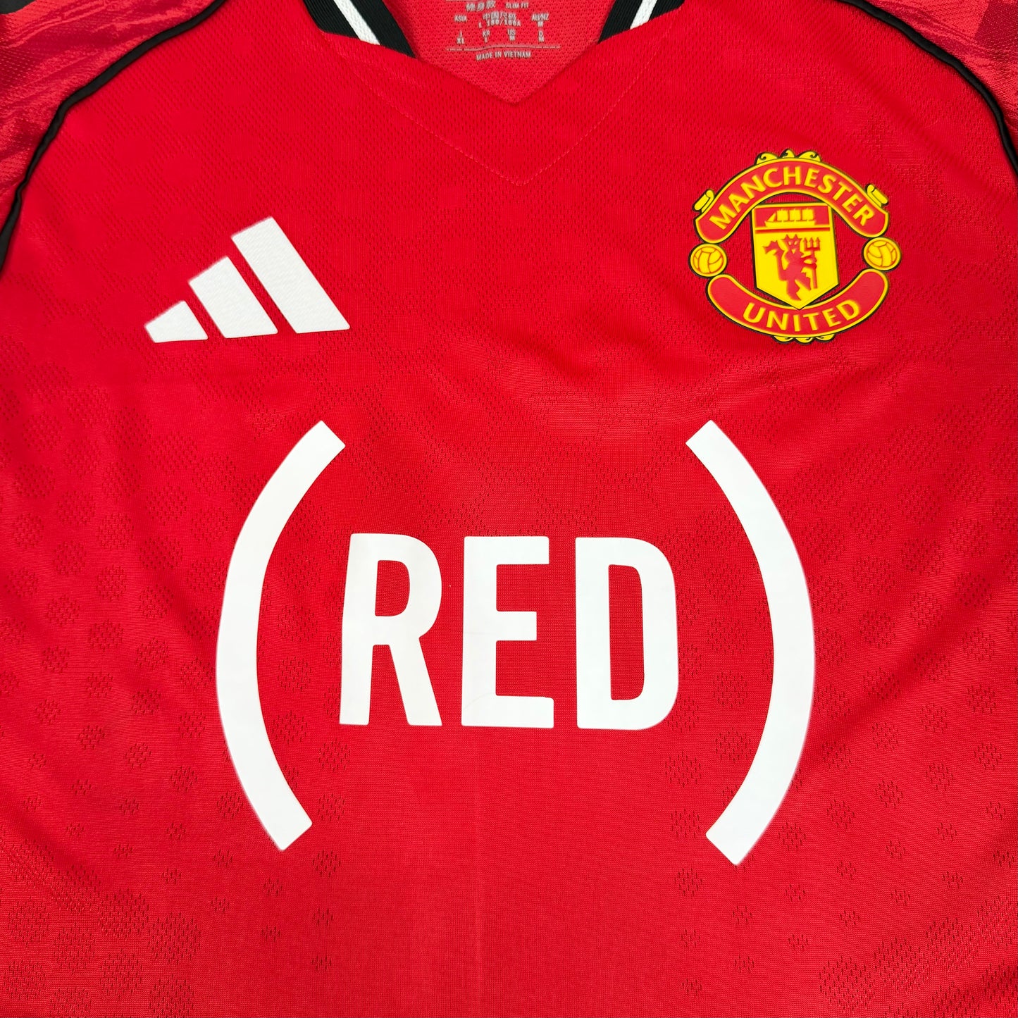 2024/25 Manchester United Home Shirt - Player Issue - Mbeumo - M