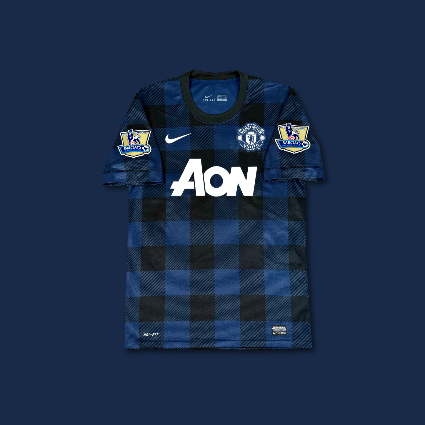 2013/14 Manchester United Away Shirt - Gigs  - M