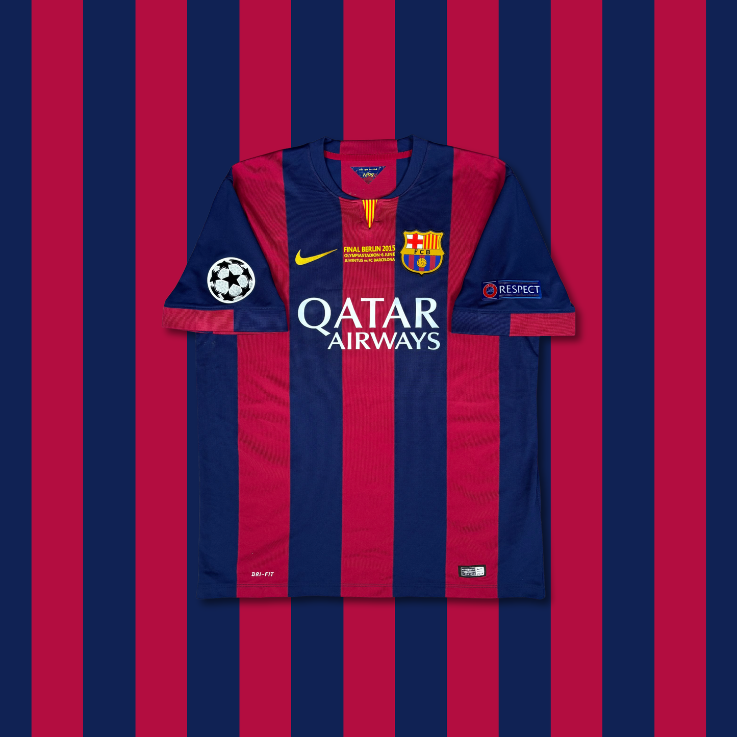 2014/15 Barcelona Home Shirt - Messi - XL