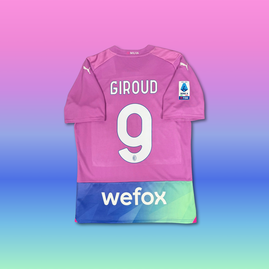 2023/24 AC Milan Third Shirt - Giroud - New with Tag - M
