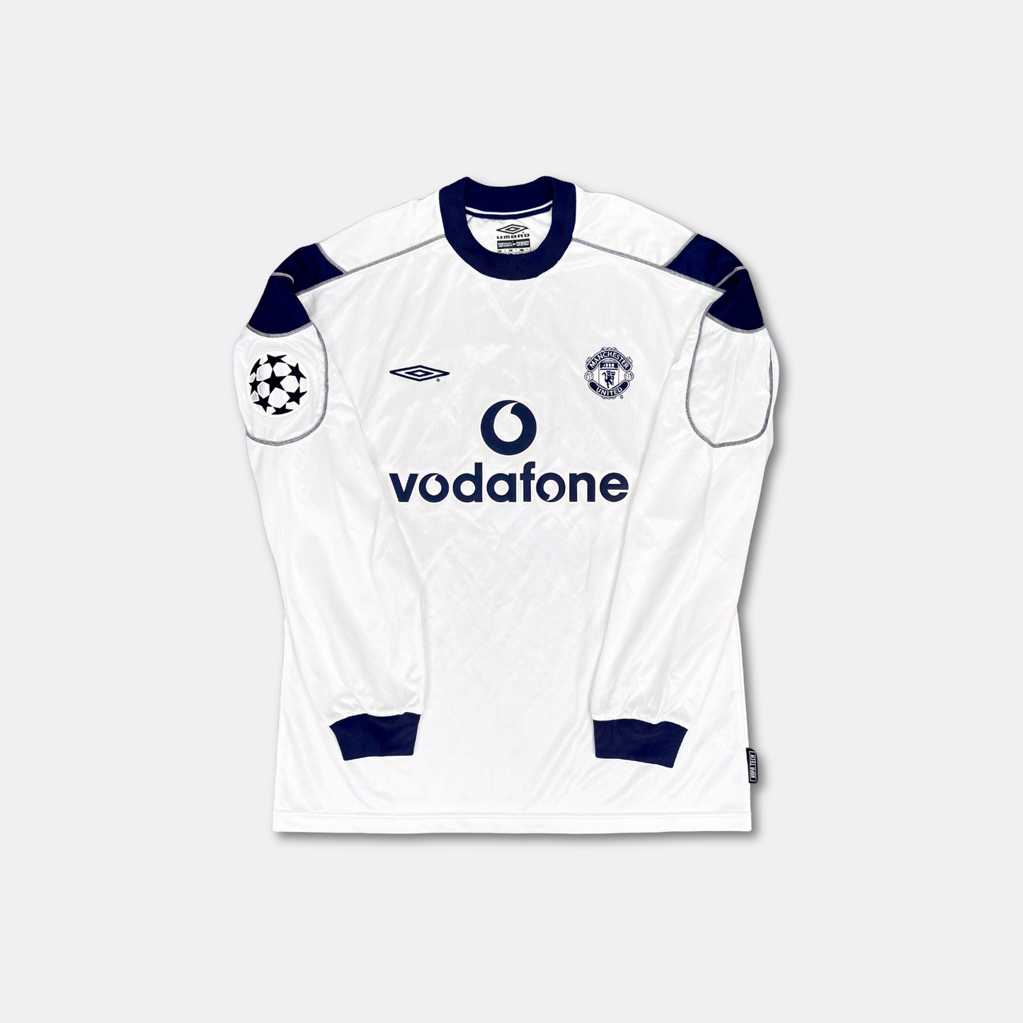 2000/01 Manchester United Longsleeve Away Shirt - Beckham - M