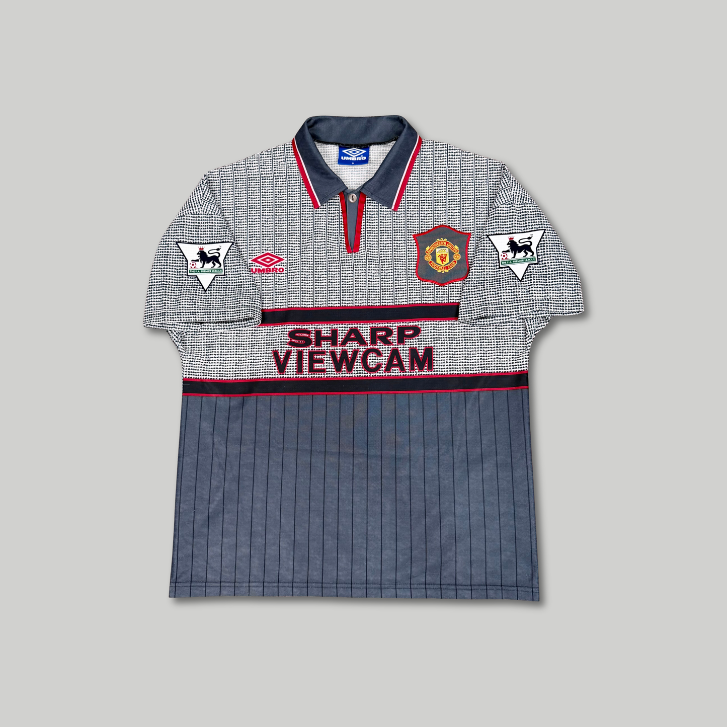 1995/96 Manchester United Away Shirt - Cantona - M