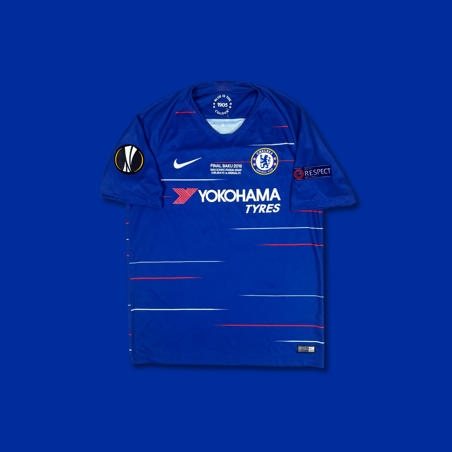 2018/19 Chelsea Home Shirt - Hazard - M