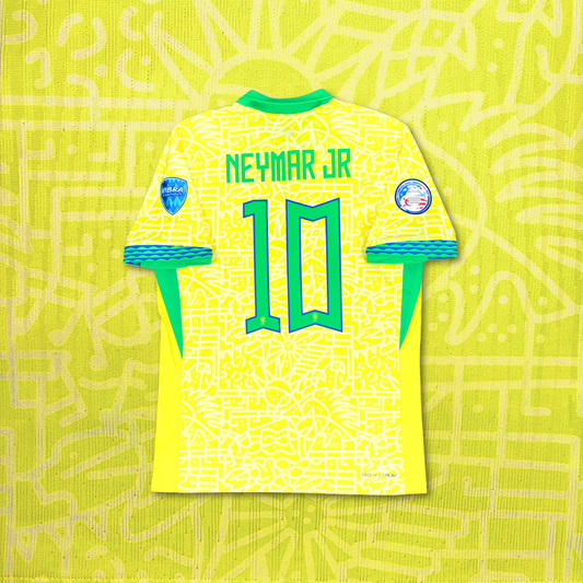 2024/25 Brazil Home Shirt - Player Issue - Neymar - L