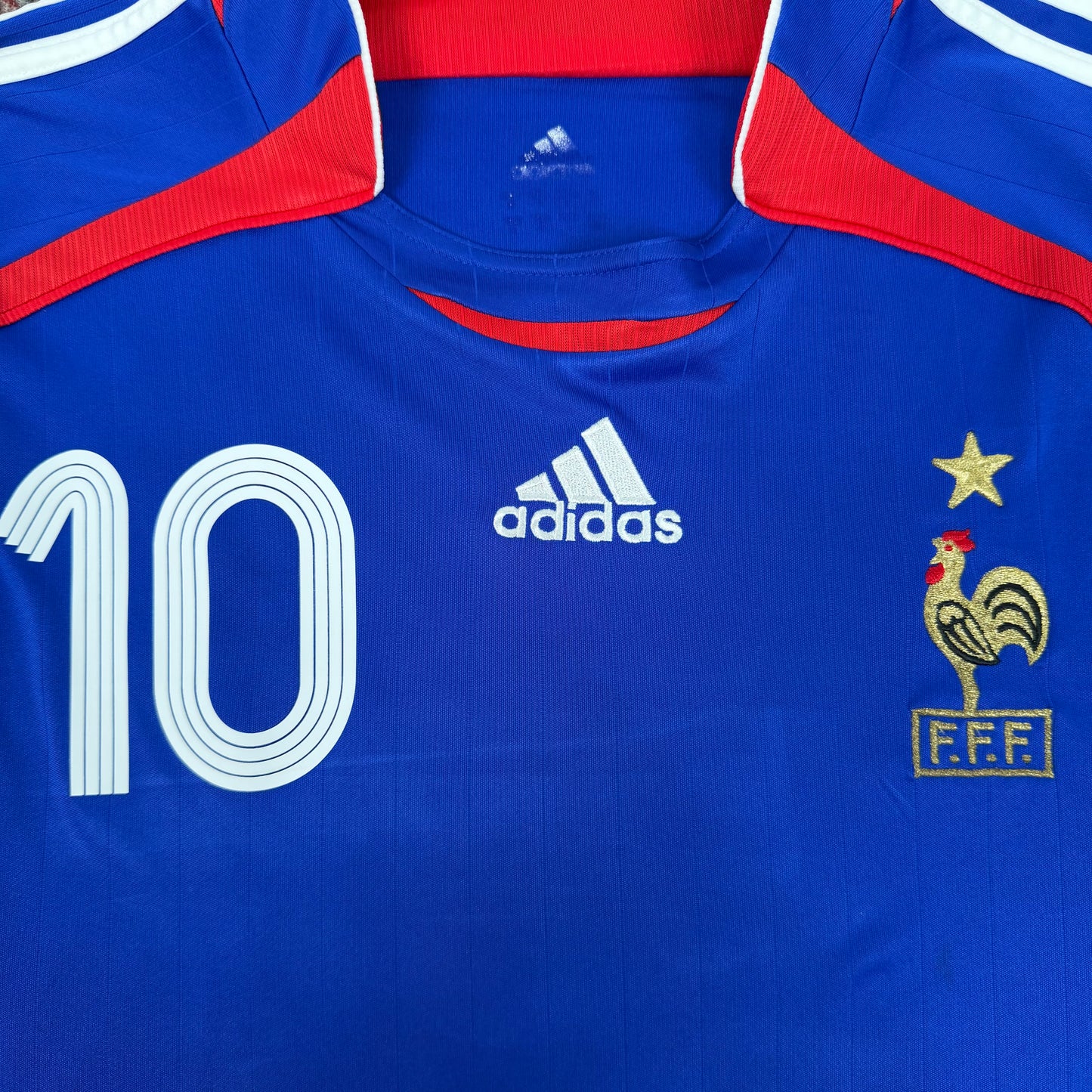 2006/07 France Home Shirt - Zidane - L