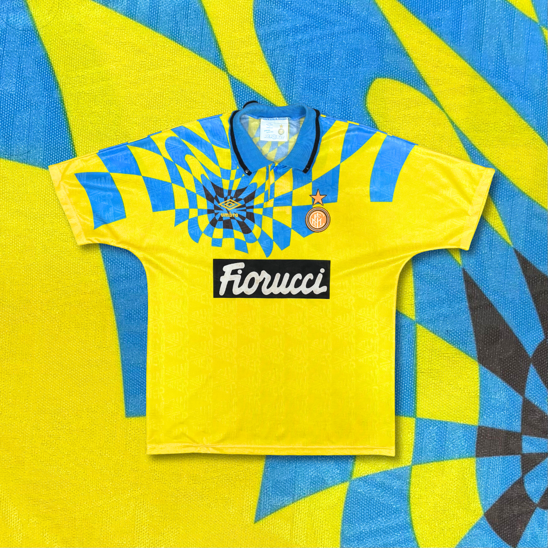1993/94 Inter Milan Third Shirt - Bergkamp - L