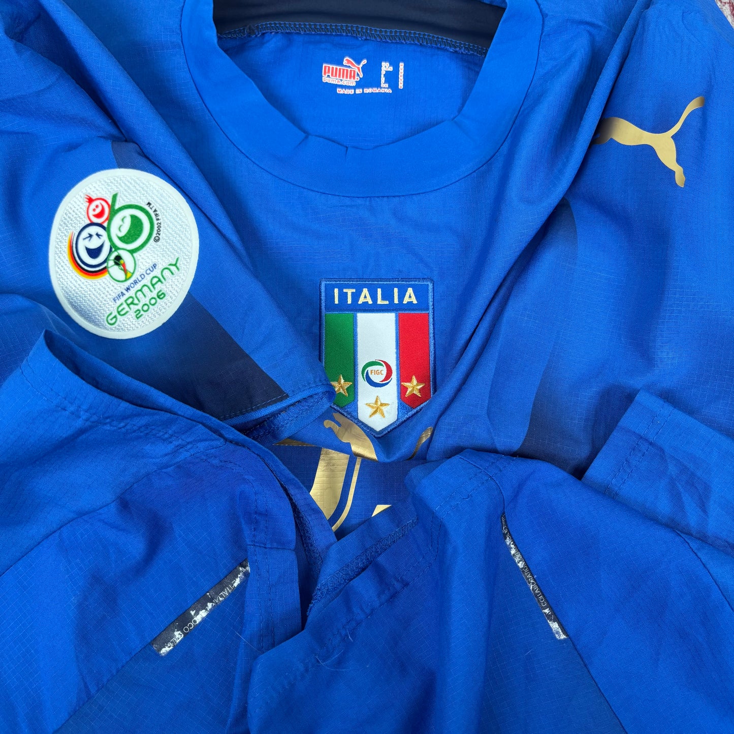 2006/07 Italy Home Shirt - Materazzi - M