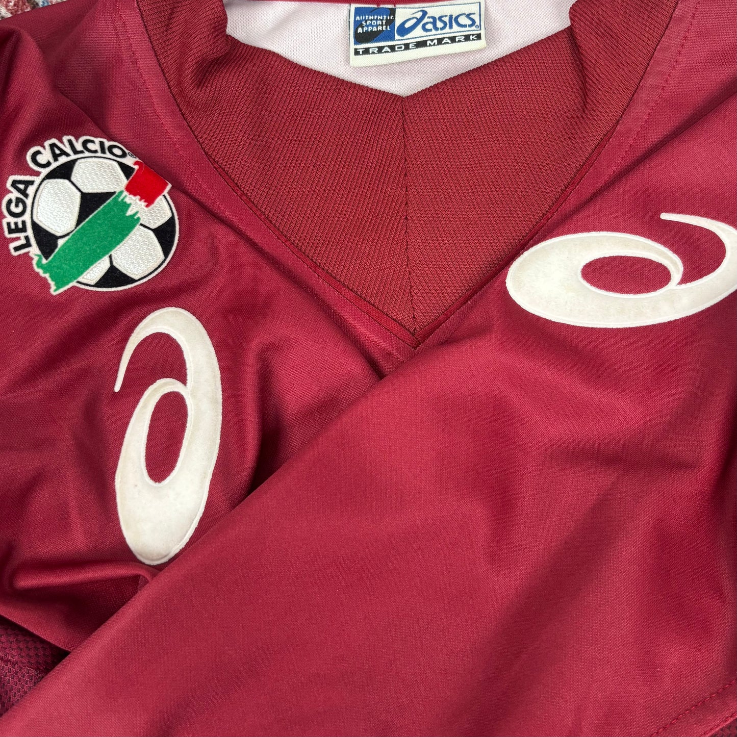 2003/04 Reggina Calcio Home Longsleeve Shirt - Player Issue - Nakamura - XL