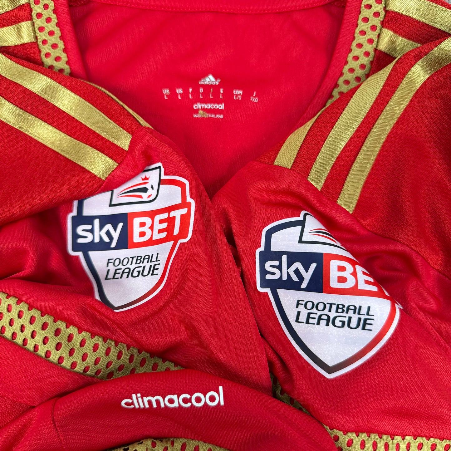 2015/16 Nottingham Forest Home Shirt - Macheda - L