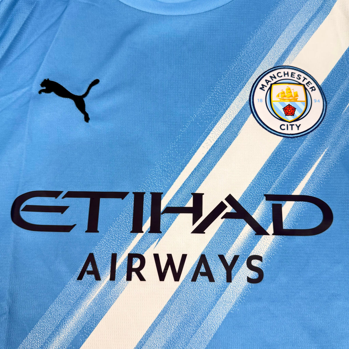 2025/26 Manchester City Home Shirt - Haaland - New with Tag - XL