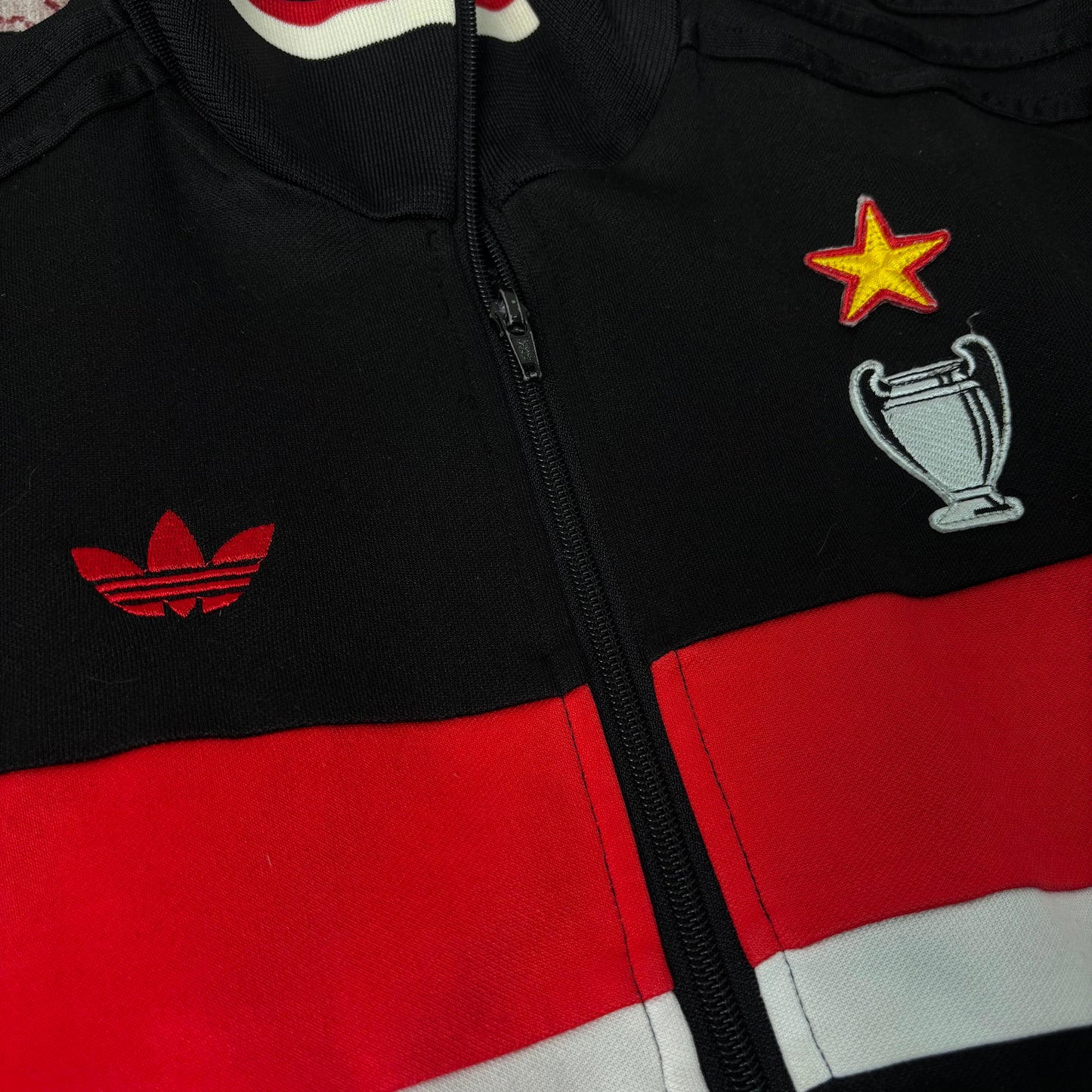 2006/07 AC Milan Retro Tracktop Jacket - M