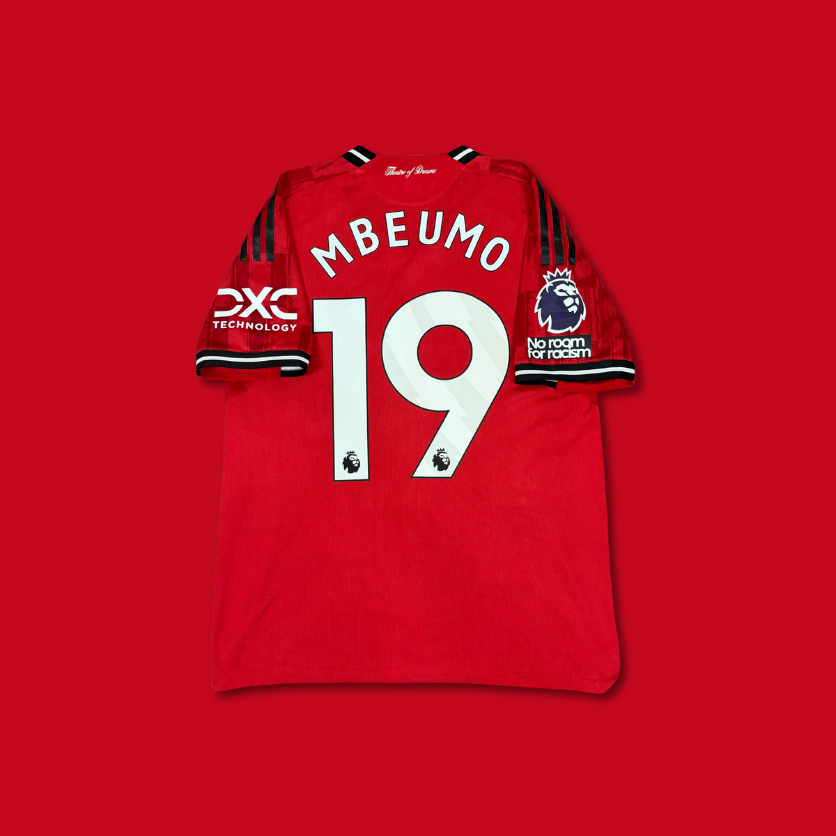 2024/25 Manchester United Home Shirt - Player Issue - Mbeumo - M